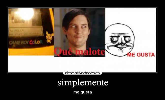 simplemente - me gusta
