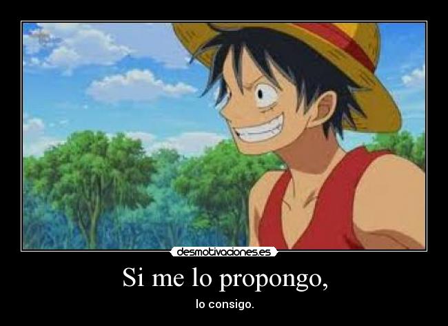 Si me lo propongo, - 