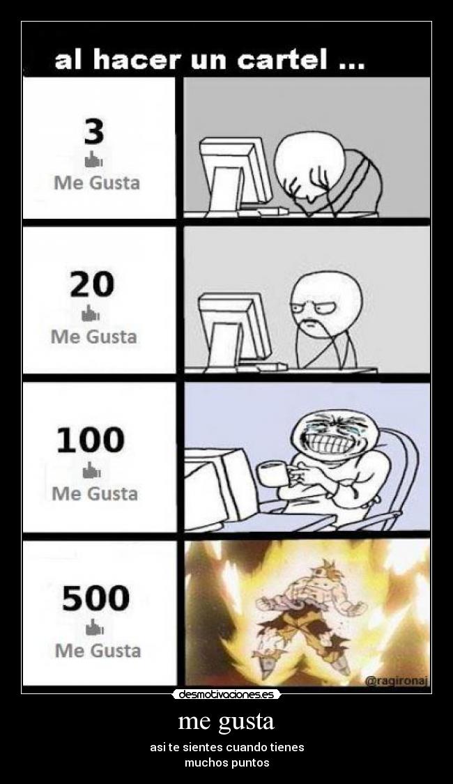 me gusta -