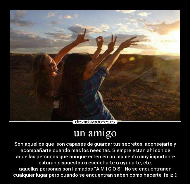 un amigo - 