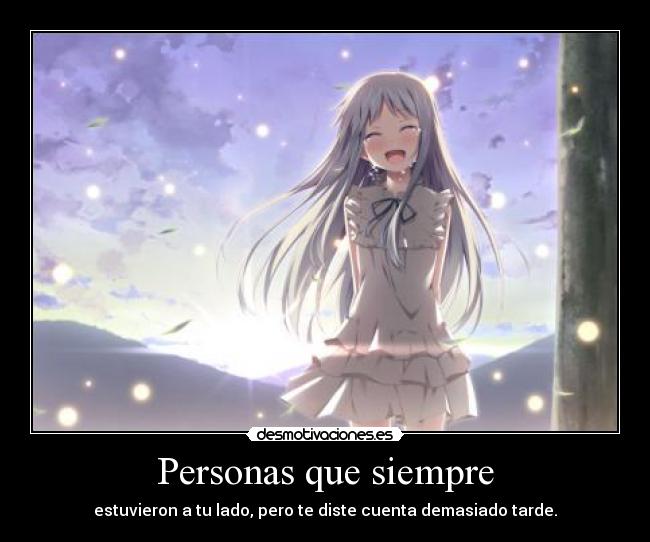 Personas que siempre - 