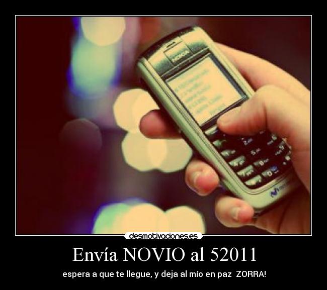 Envía NOVIO al 52011 -