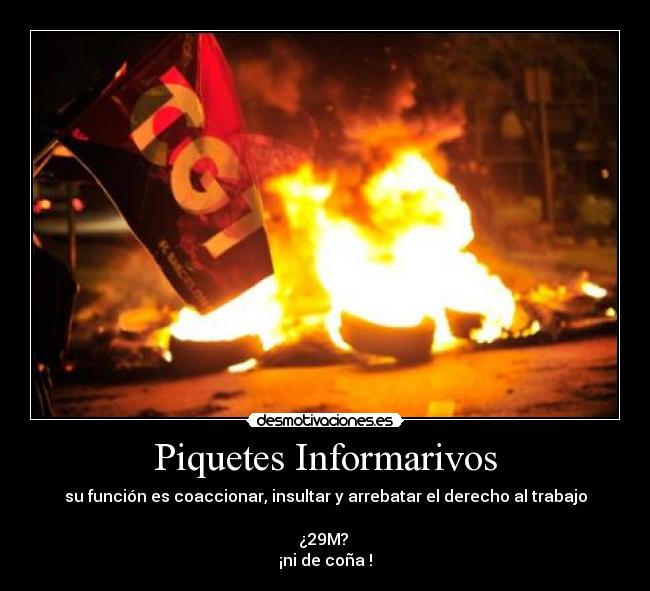 Piquetes Informarivos -