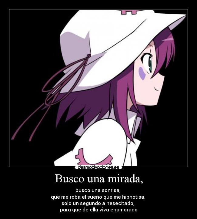 Busco una mirada, - 
