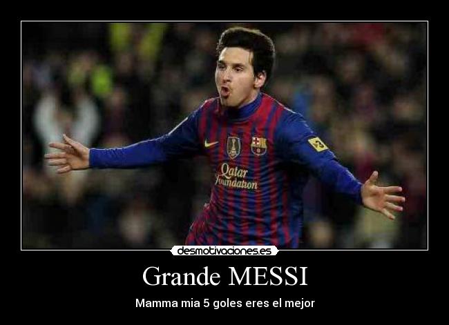 Grande MESSI -