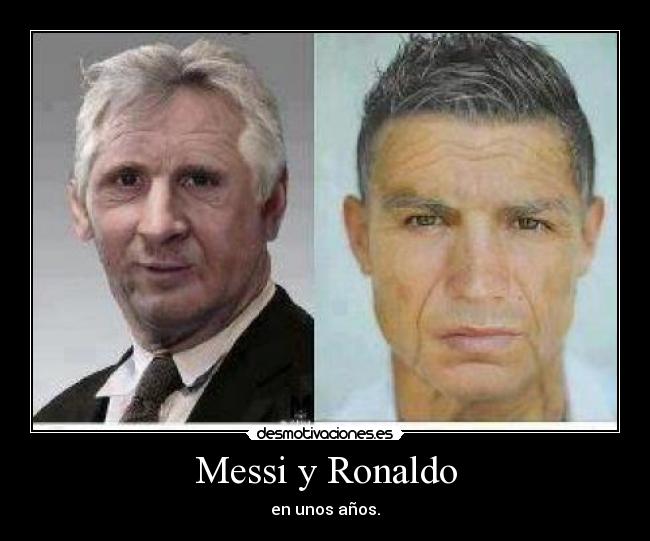 Messi y Ronaldo -