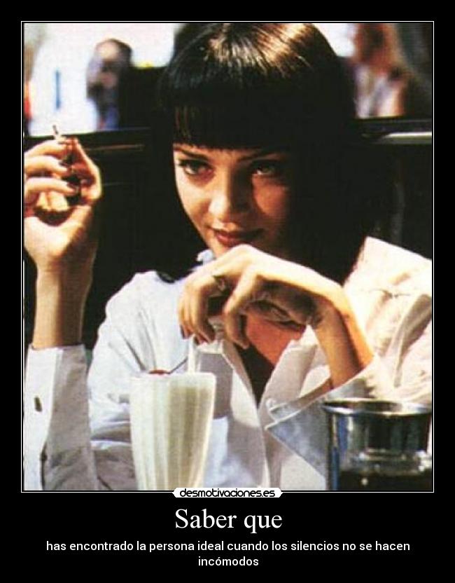 Saber que -