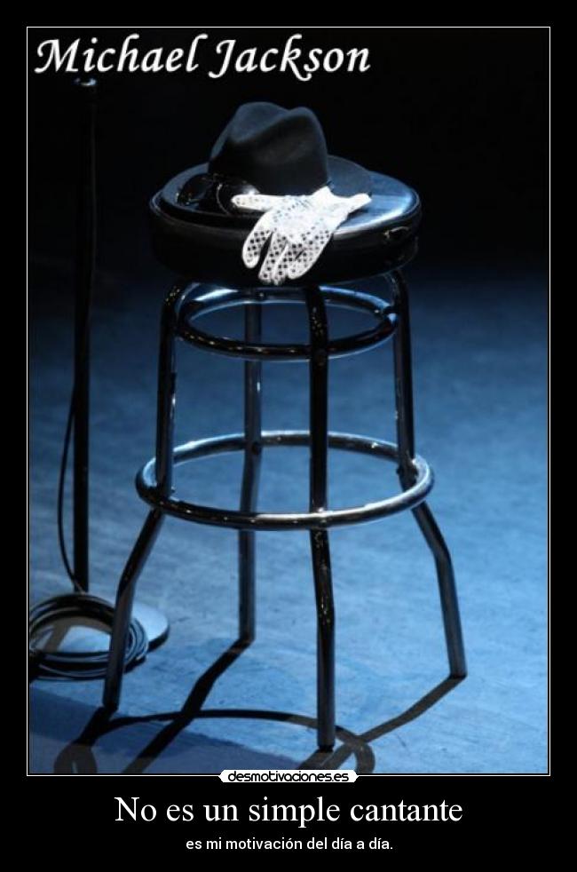 No es un simple cantante - 