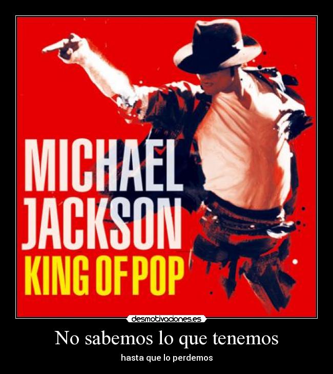 carteles rey del pop desmotivaciones