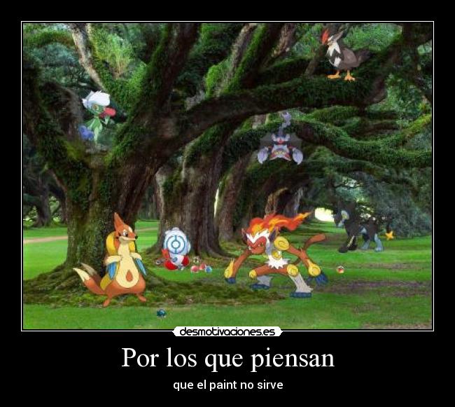 Por los que piensan -