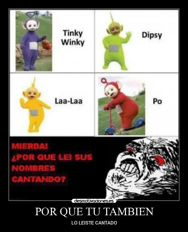 POR QUE TU TAMBIEN - LO LEISTE CANTADO