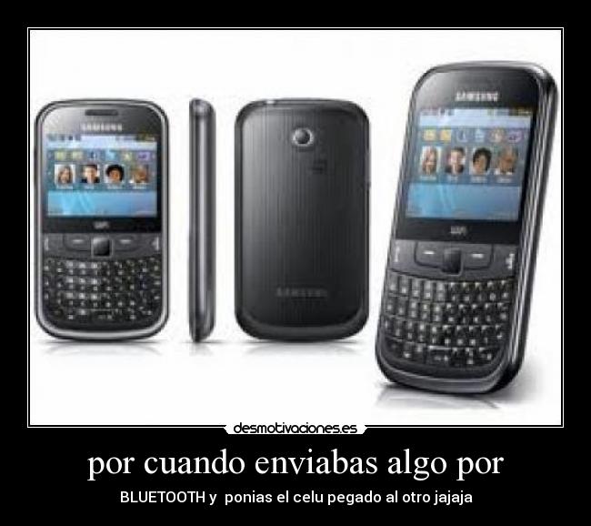 por cuando enviabas algo por - 