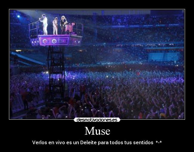 Muse - Verlos en vivo es un Deleite para todos tus sentidos  *-*