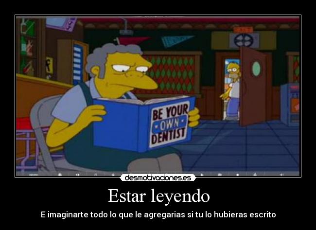Estar leyendo -