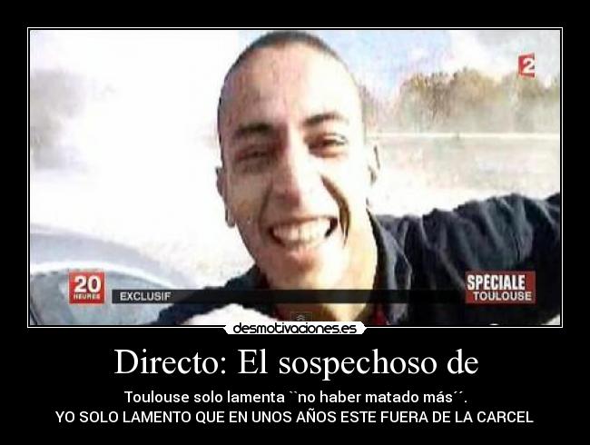 Directo: El sospechoso de -