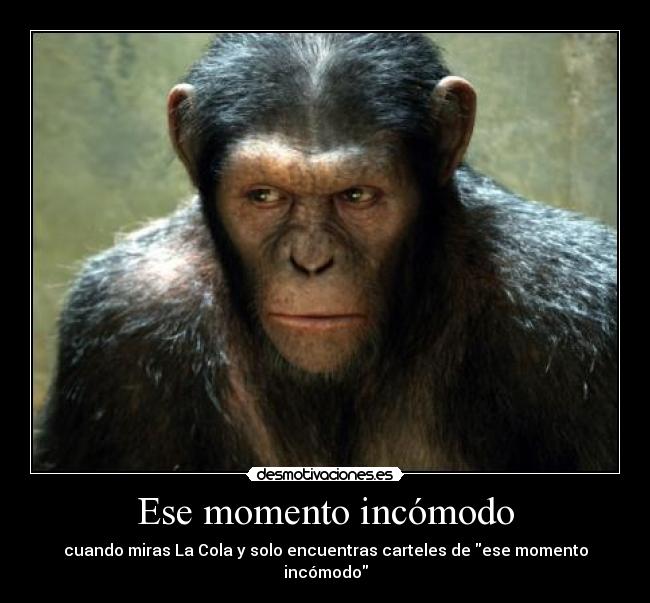 Ese momento incómodo - 