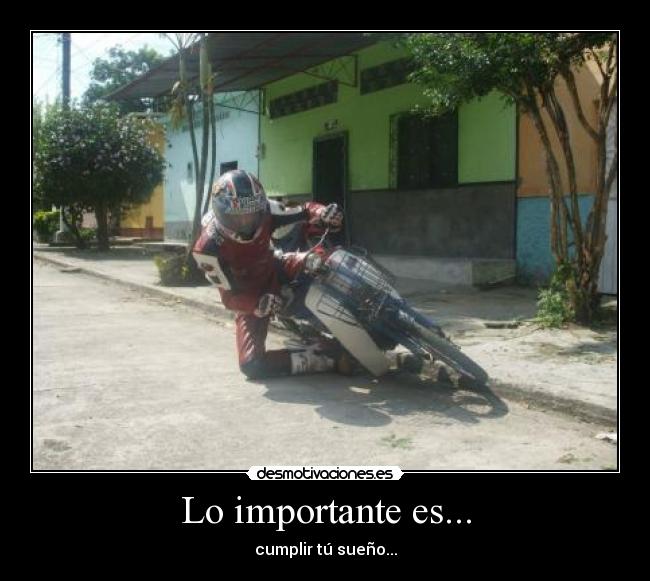 Lo importante es... - 