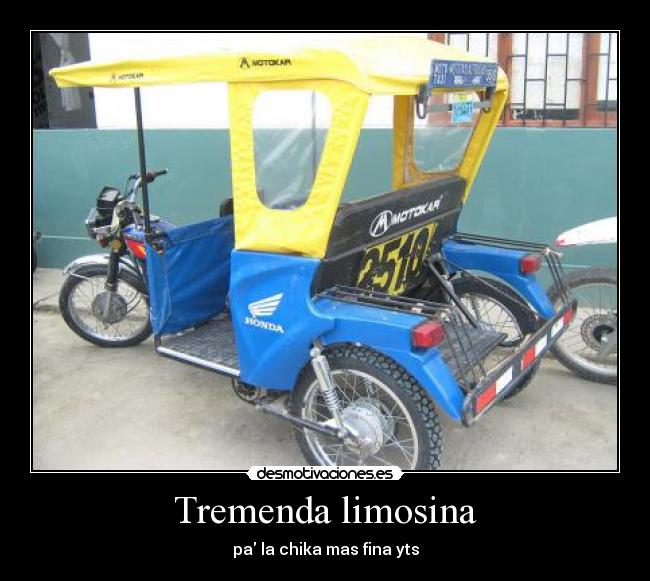 Tremenda limosina - pa la chika mas fina yts