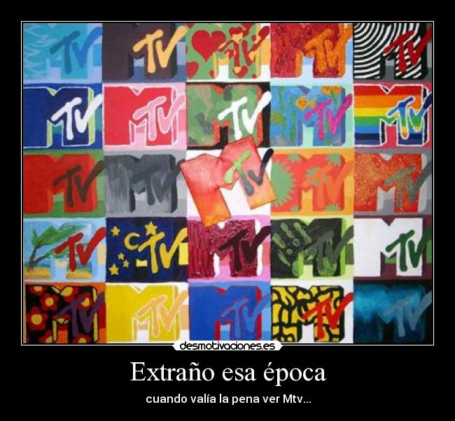 Extraño esa época -