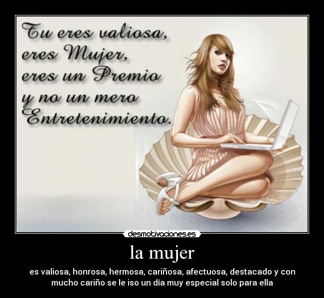 la mujer -