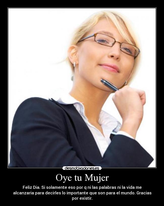 carteles mujer cristian lopez las kiere desmotivaciones