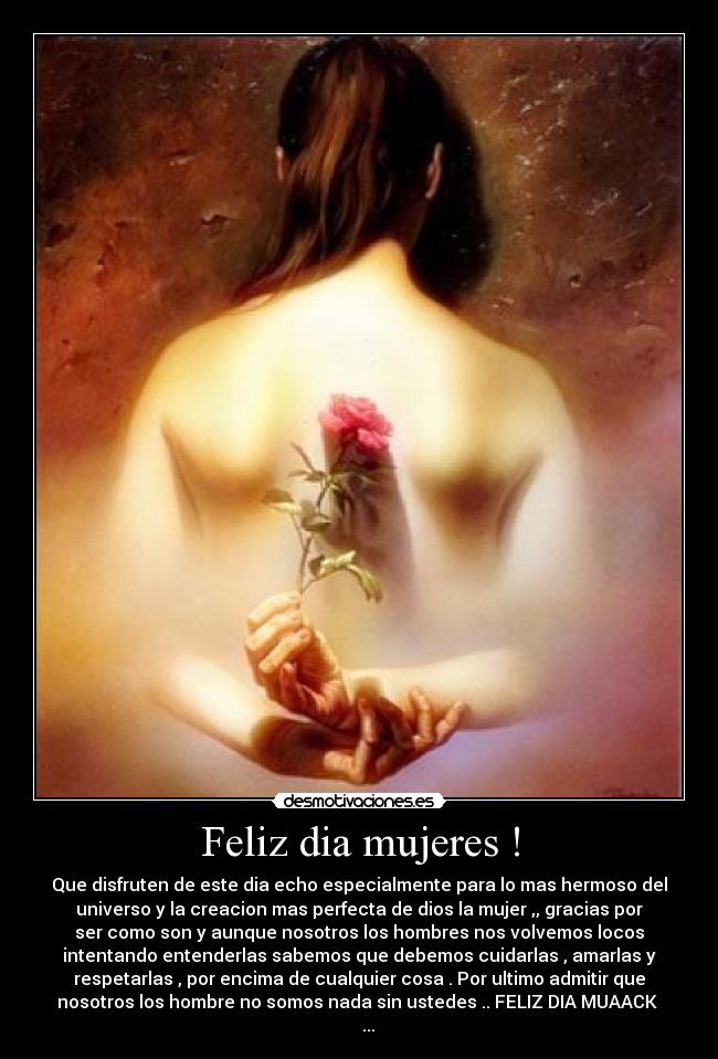 Feliz dia mujeres ! - 