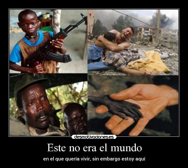 Este no era el mundo -