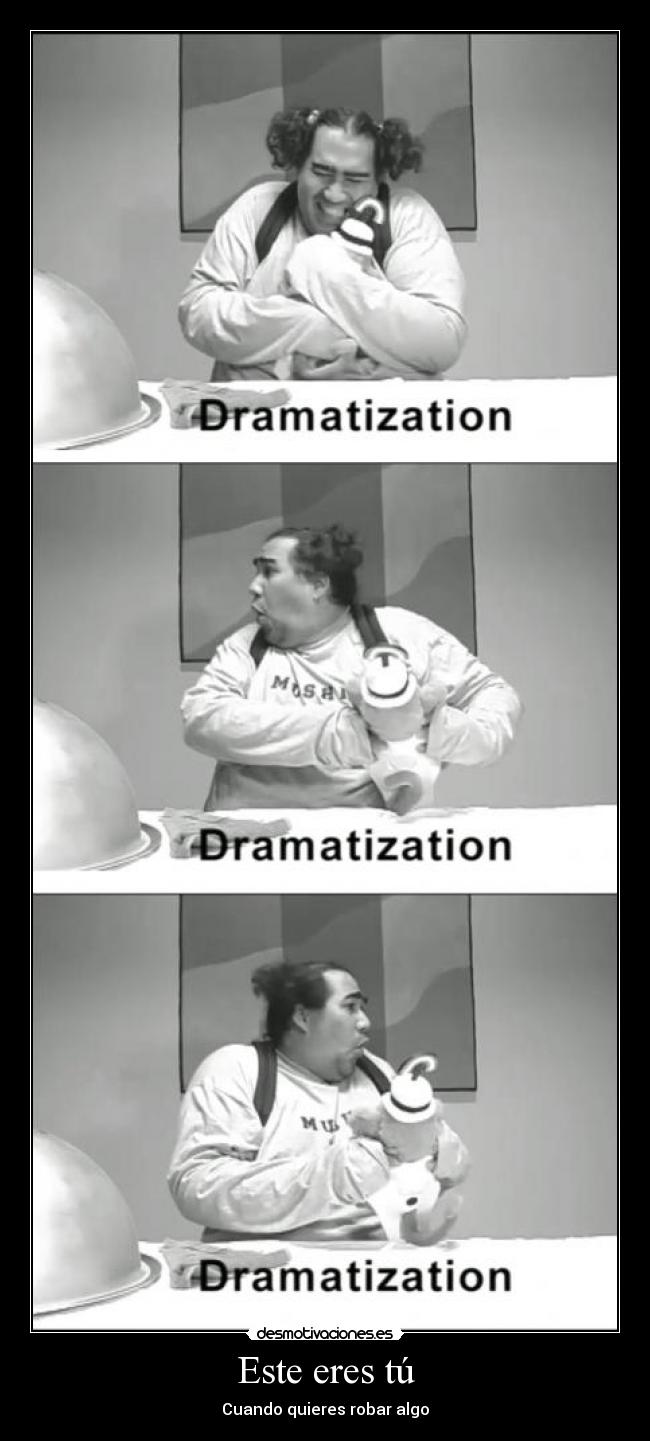 carteles mushi knd robar desmotivaciones