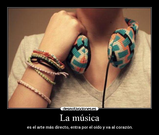 La música -