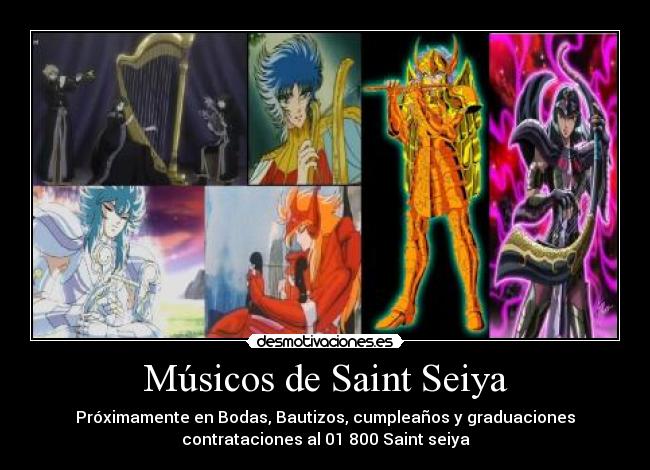 Músicos de Saint Seiya -