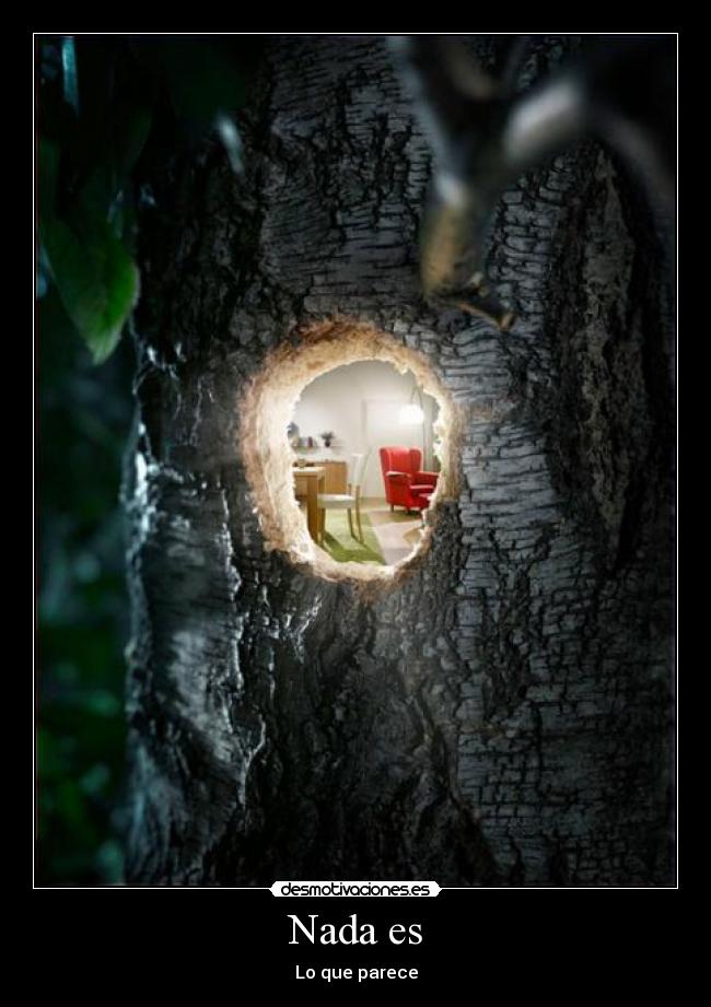 Nada es - Lo que parece