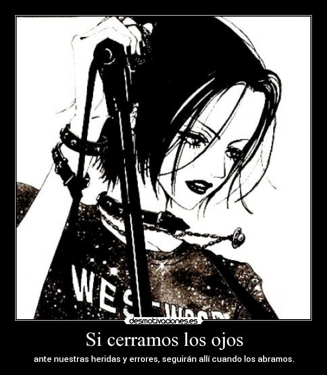 Si cerramos los ojos -