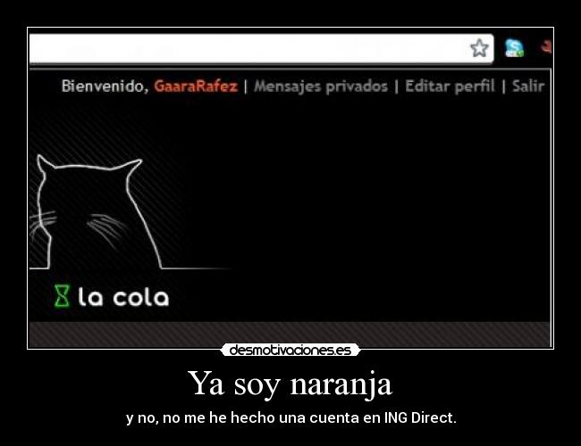Ya soy naranja -