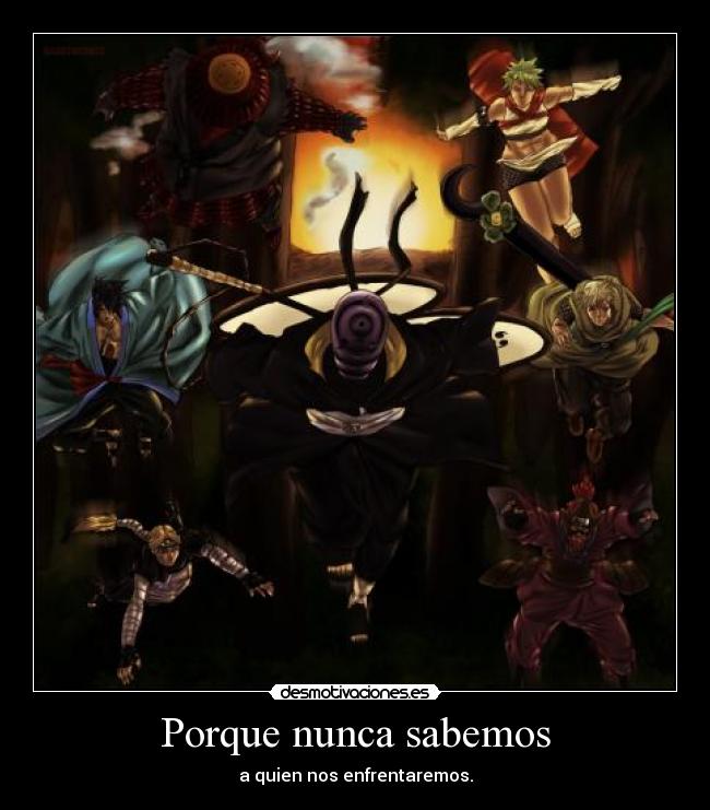 Porque nunca sabemos -