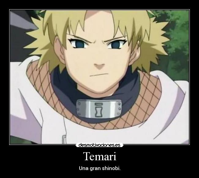 Temari - Una gran shinobi.