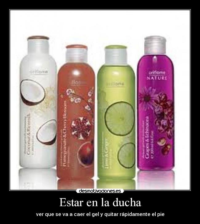 Estar en la ducha - 