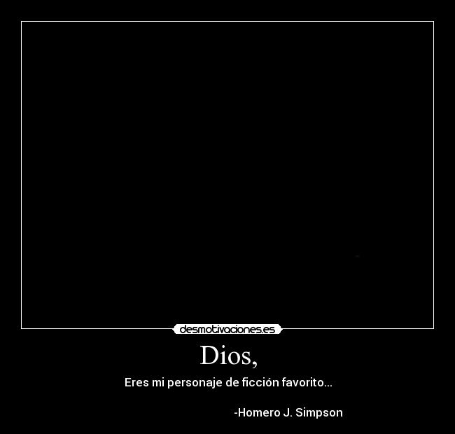 Dios, - 