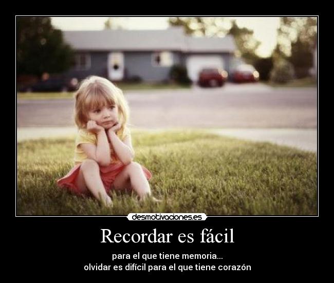 Recordar es fácil -