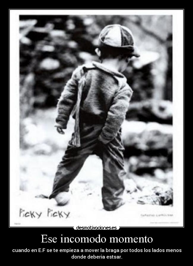 Ese incomodo momento - 