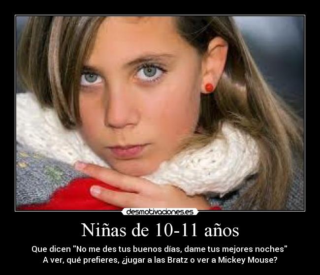 Niñas de 10-11 años - 