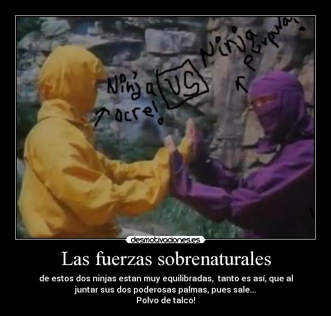 carteles ninjas todo poderosos desmotivaciones