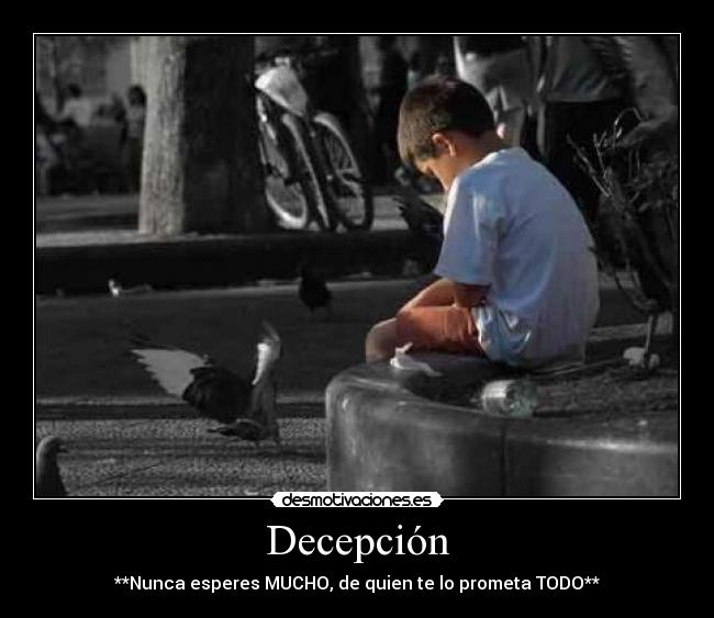 carteles decepcion triste desmotivaciones