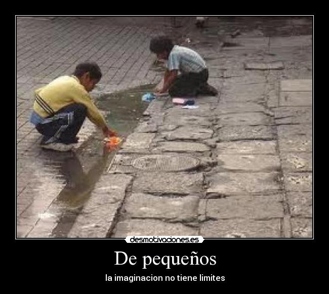De pequeños - 