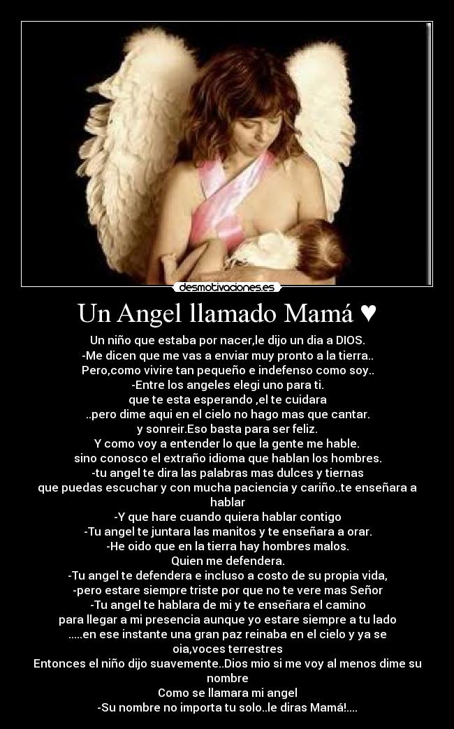 Un Angel llamado Mamá ♥ -