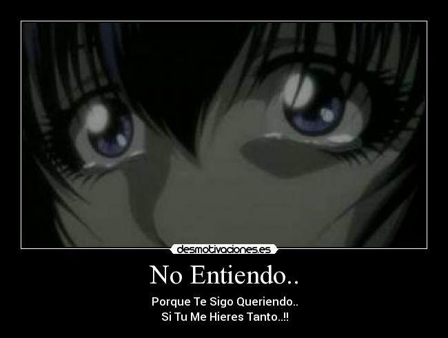 No Entiendo.. - 