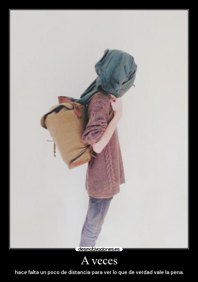 A veces -