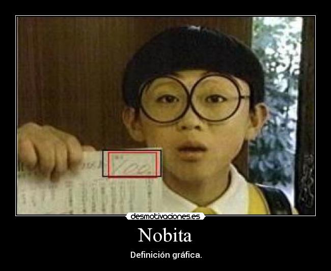 carteles nobita desmotivaciones