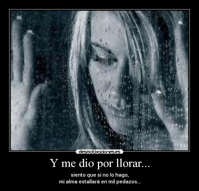 carteles llorar llorar desmotivaciones