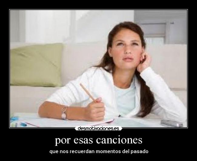 por esas canciones -