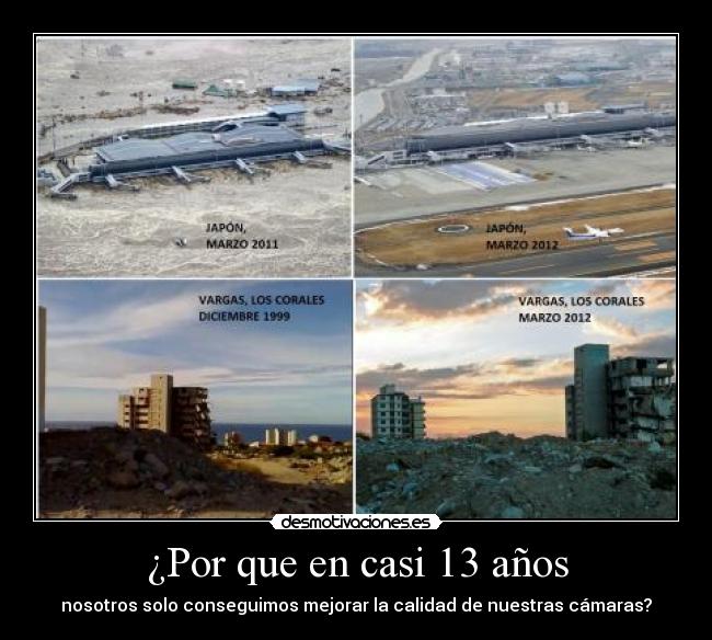 ¿Por que en casi 13 años -